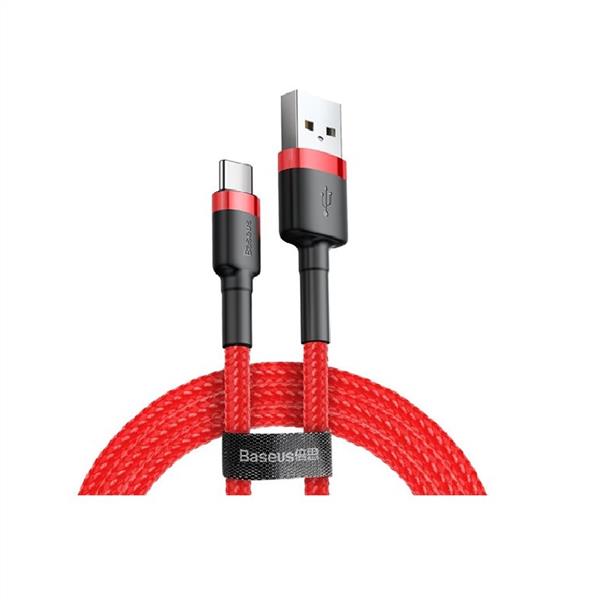 کابل تبدیل USB به Type-C باسئوس مدل Cafule CATKLF-U طول 3 متر